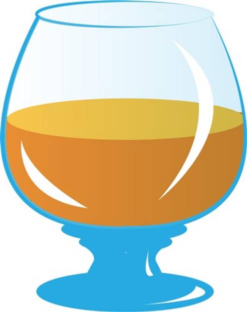 Picture of Drink Glass SVG File
