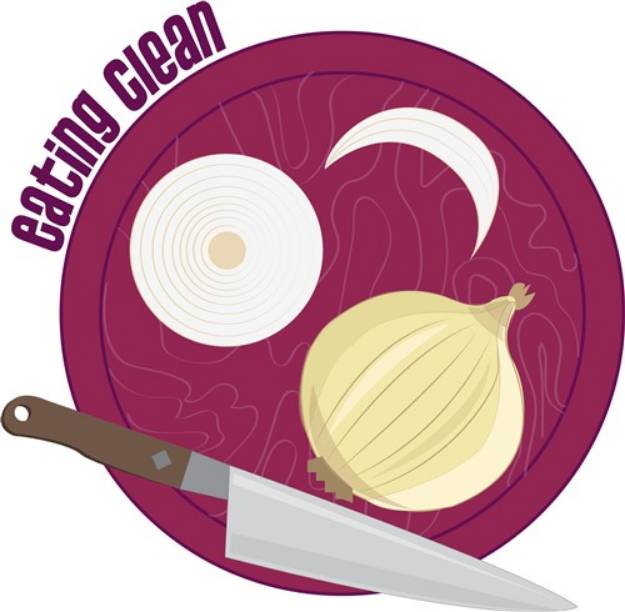 Picture of Eating Clean SVG File