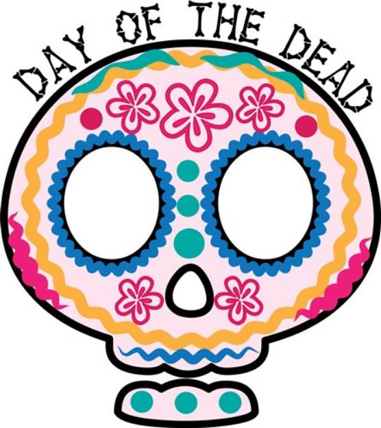 Picture of Day Of The Dead SVG File