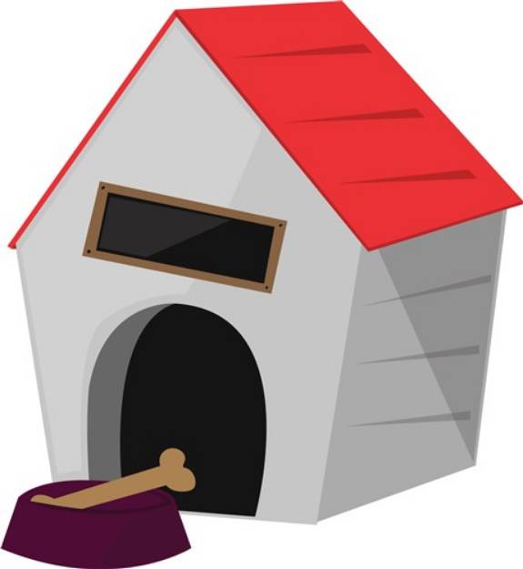 Picture of Dog House SVG File