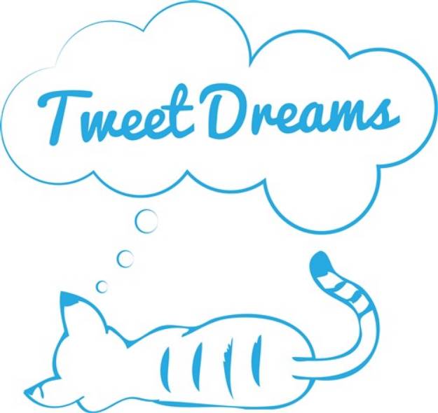 Picture of Tweet Dreams SVG File