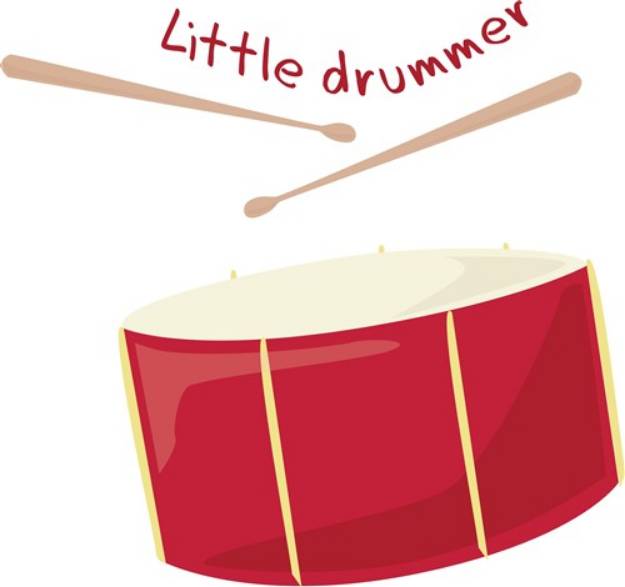 Picture of Little Drummer SVG File