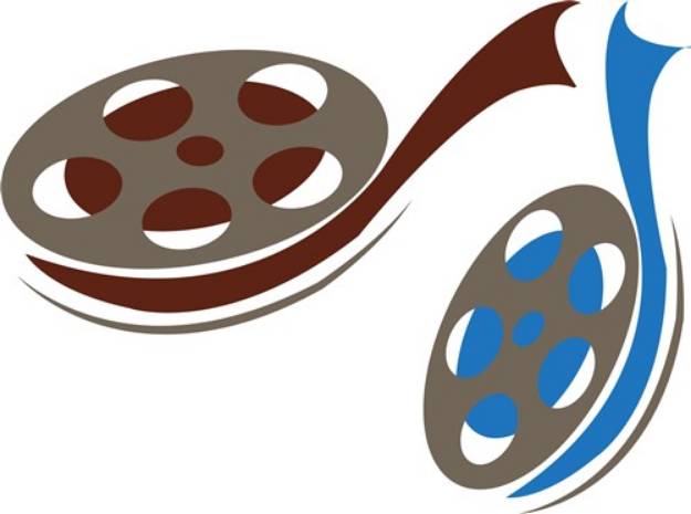 Picture of Film Reels SVG File