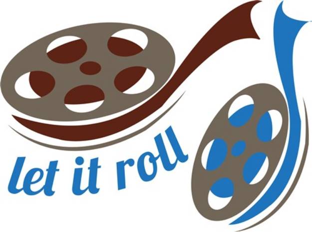 Picture of Let It Roll SVG File