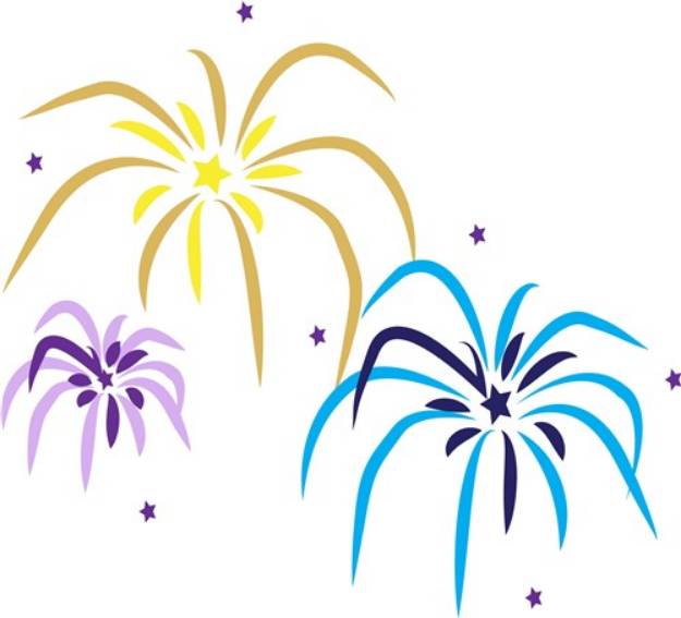 Picture of Fireworks SVG File