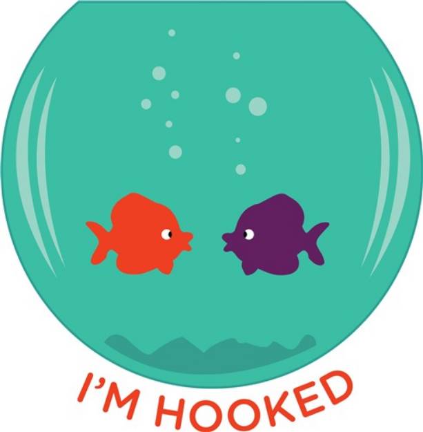Picture of Im Hooked SVG File