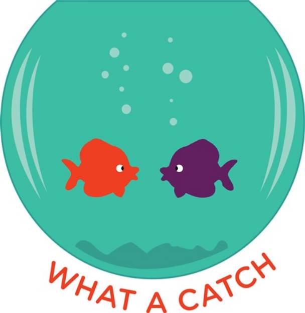 Picture of What A Catch SVG File
