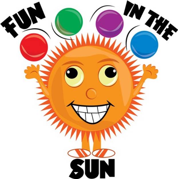 Picture of Fun In The Sun SVG File
