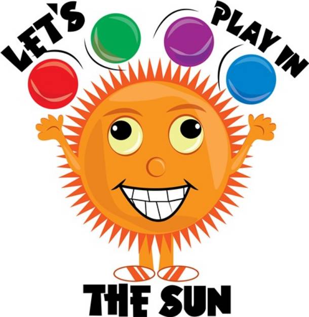 Picture of Play In The Sun SVG File