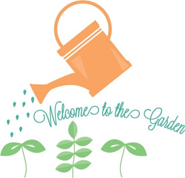 Picture of Welcome To Garden SVG File