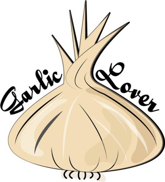 Picture of Garlic Lover SVG File