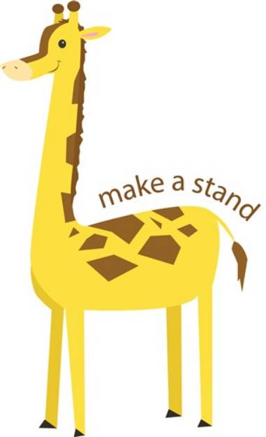 Picture of Make A Stand SVG File