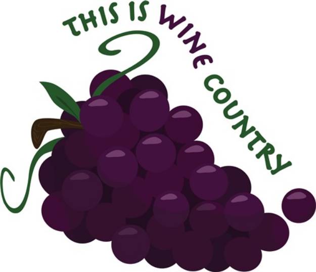 Picture of Wine Country SVG File