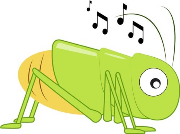 Picture of Musical Cricket SVG File