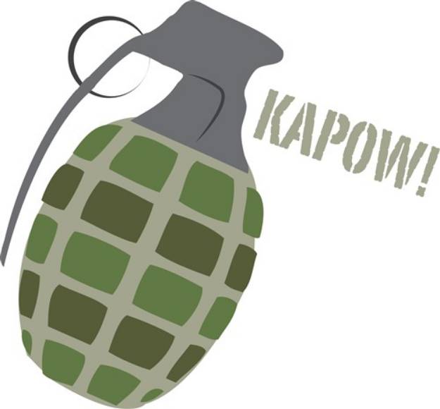 Picture of Kapow SVG File
