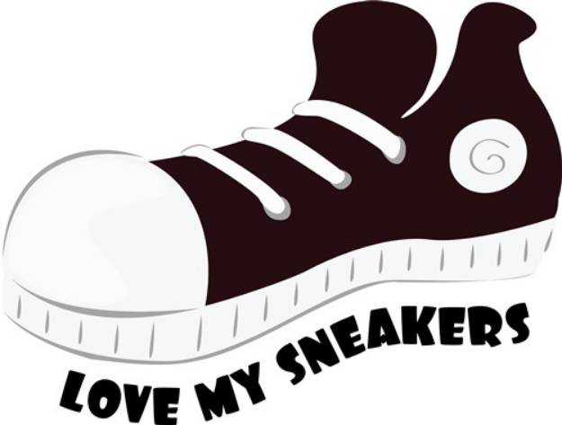 Picture of My Sneakers SVG File