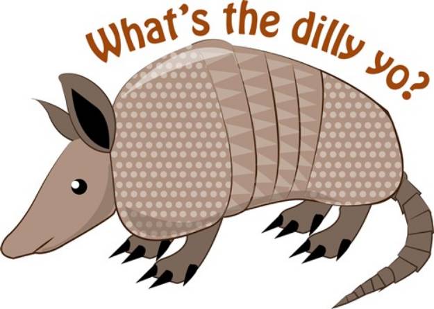 Picture of Whats The Dilly SVG File