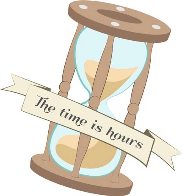 Picture of Time Is Hours SVG File