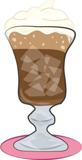 Picture of Ice Coffee SVG File