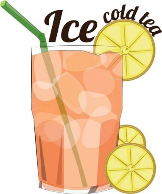 Picture of Ice Cold Tea SVG File