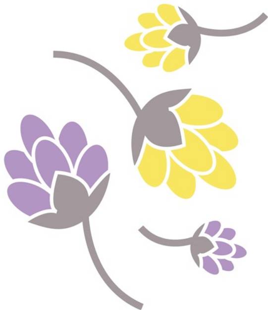 Picture of Flowers SVG File