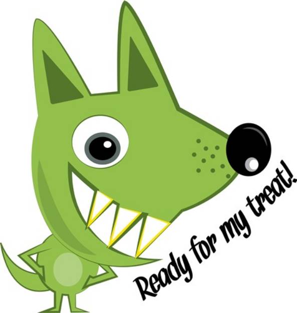 Picture of Ready For My Treat SVG File