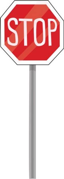 Picture of Stop Sign SVG File