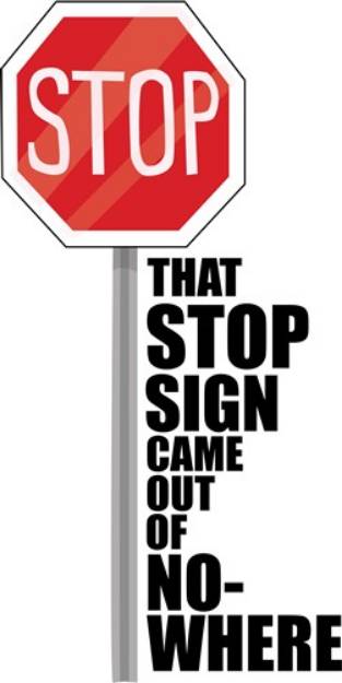 Picture of That Stop Sign SVG File