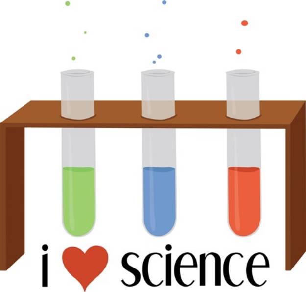 Picture of Love Science SVG File