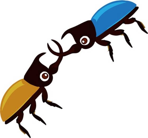 Picture of Beetles SVG File