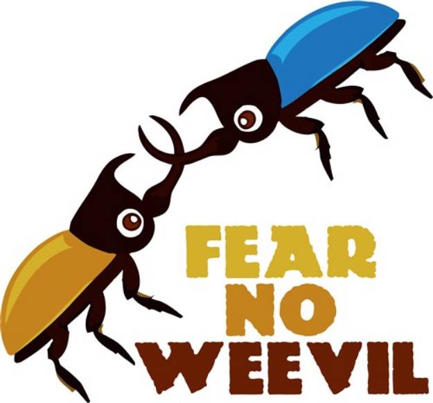 Picture of Fear No Weevil SVG File