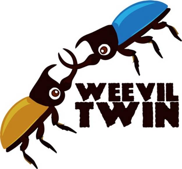 Picture of Weevil Twin SVG File