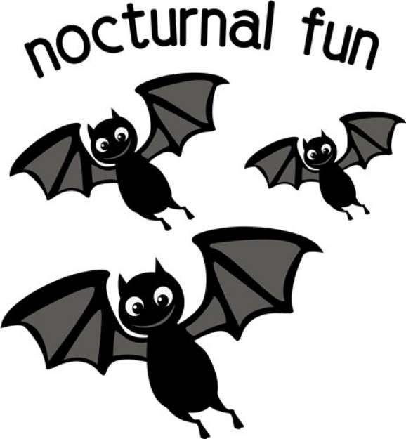 Picture of Nocturnal Fun SVG File