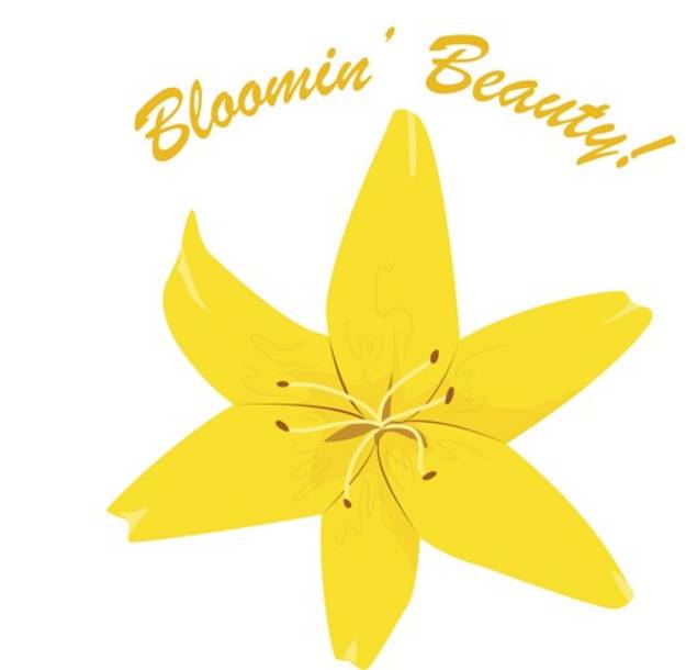 Picture of Bloomin Beauty SVG File