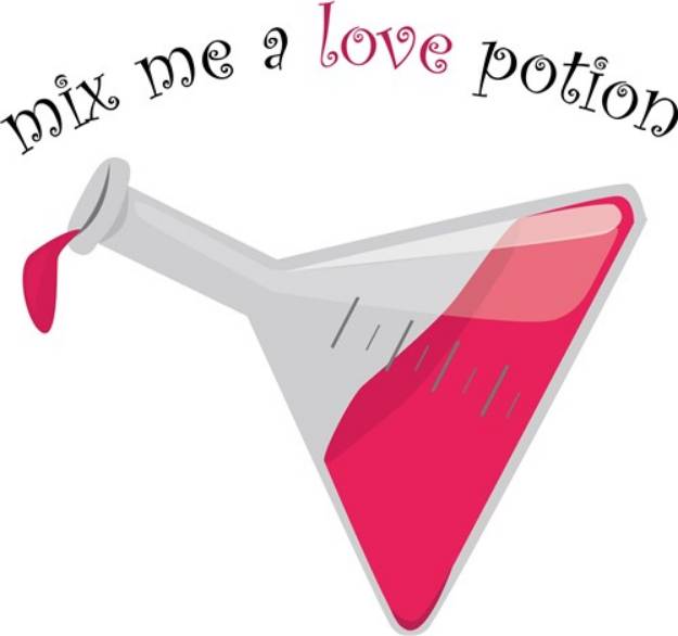 Picture of Love Potion SVG File