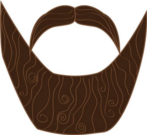 Picture of Beard & Mustache SVG File