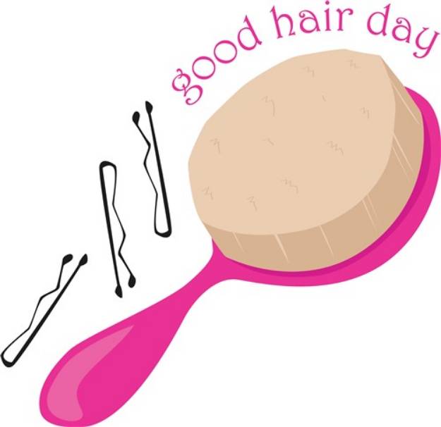 Picture of Good Hair Day SVG File