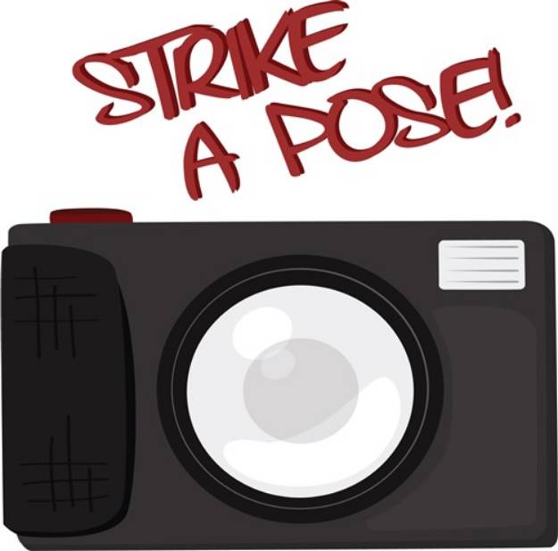 Picture of Strike A Pose SVG File