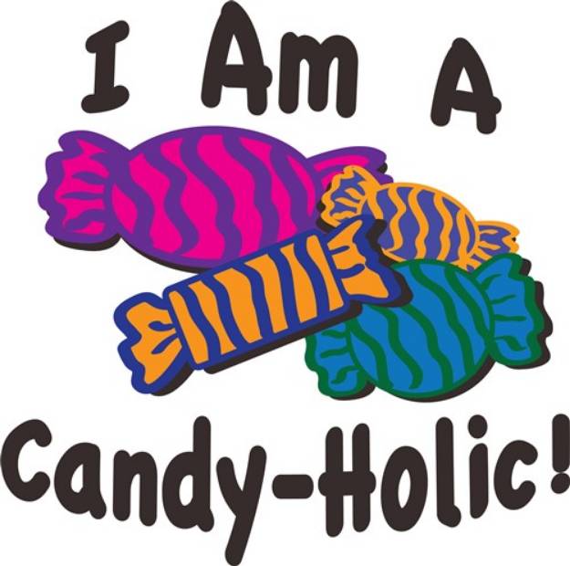 Picture of Candy-Holic SVG File