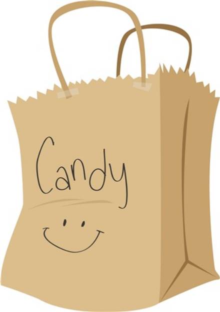 Picture of Candy Bag SVG File