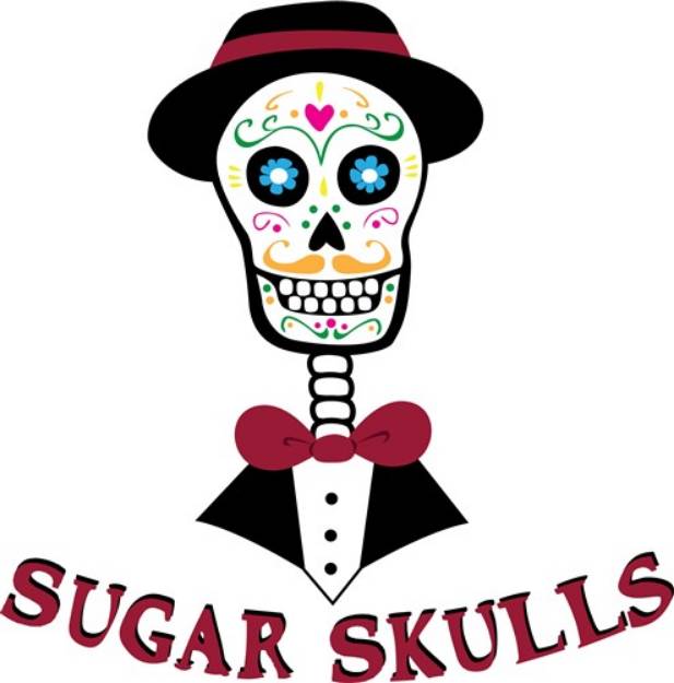 Picture of Sugar Skulls SVG File
