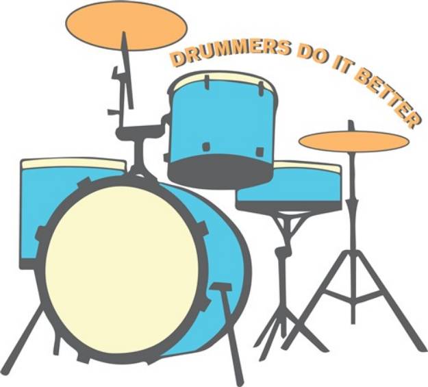 Picture of Drummers Better SVG File
