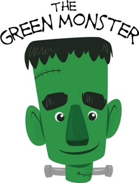 Picture of Green Monster SVG File