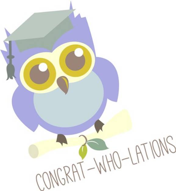Picture of Congrat-Who-Lations SVG File