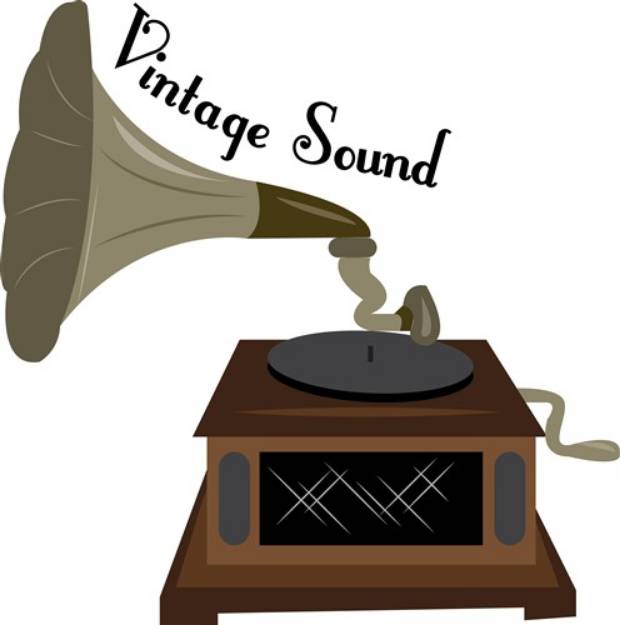 Picture of Vintage Sound SVG File