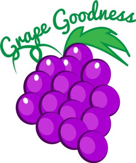 Picture of Grape Goodness SVG File