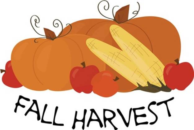 Picture of Fall Harvest SVG File