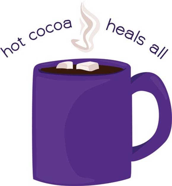 Picture of Hot Cocoa SVG File