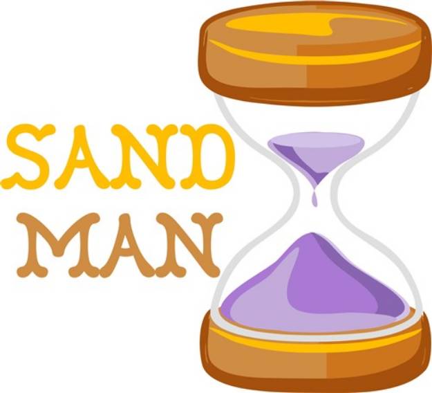 Picture of Sand Man SVG File