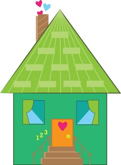 Picture of Green House SVG File